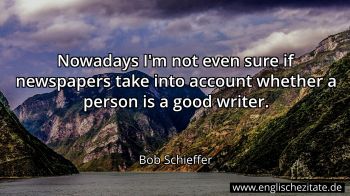 Englisches Zitat von Bob Schieffer als Bild
