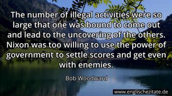 Englisches Zitat von Bob Woodward als Bild