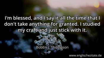 Englisches Zitat von Bobb'e J. Thompson als Bild