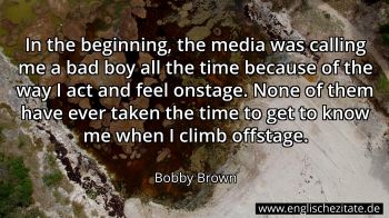 Englisches Zitat von Bobby Brown als Bild