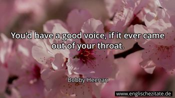 Englisches Zitat von Bobby Heenan als Bild