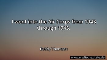 Englisches Zitat von Bobby Thomson als Bild