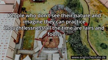 Englisches Zitat von Bodhidharma als Bild