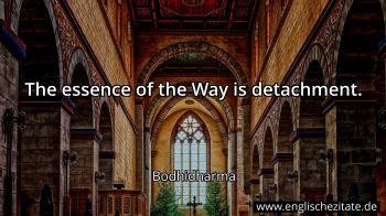 Englisches Zitat von Bodhidharma als Bild