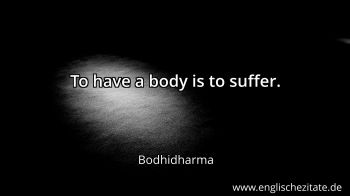 Englisches Zitat von Bodhidharma als Bild