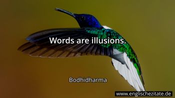 Englisches Zitat von Bodhidharma als Bild