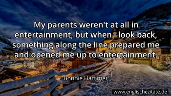 Englisches Zitat von Bonnie Hammer als Bild