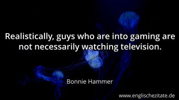 Englisches Zitat von Bonnie Hammer als Bild