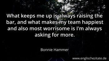 Englisches Zitat von Bonnie Hammer als Bild