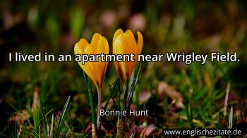 Englisches Zitat von Bonnie Hunt als Bild