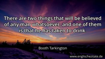 Englisches Zitat von Booth Tarkington als Bild