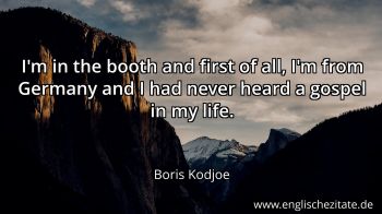 Englisches Zitat von Boris Kodjoe als Bild
