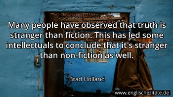 Englisches Zitat von Brad Holland als Bild