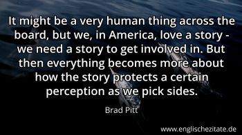 Englisches Zitat von Brad Pitt als Bild