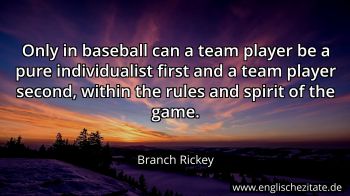 Englisches Zitat von Branch Rickey als Bild