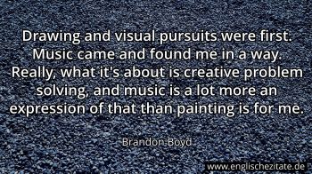 Englisches Zitat von Brandon Boyd als Bild