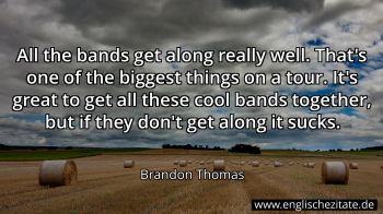 Englisches Zitat von Brandon Thomas als Bild