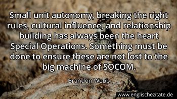 Englisches Zitat von Brandon Webb als Bild