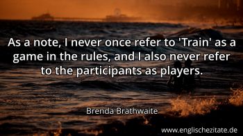 Englisches Zitat von Brenda Brathwaite als Bild