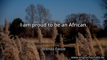 Englisches Zitat von Brenda Fassie als Bild