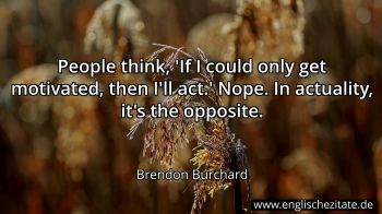 Englisches Zitat von Brendon Burchard als Bild