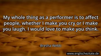 Englisches Zitat von Bresha Webb als Bild