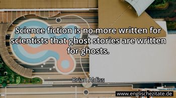 Englisches Zitat von Brian Aldiss als Bild