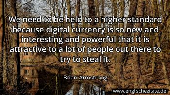 Englisches Zitat von Brian Armstrong als Bild