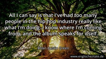 Englisches Zitat von Brian Austin Green als Bild