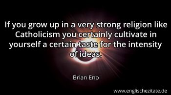 Englisches Zitat von Brian Eno als Bild