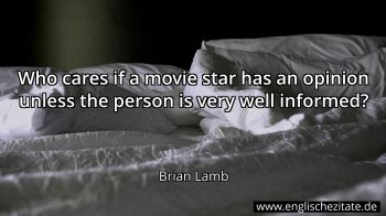 Englisches Zitat von Brian Lamb als Bild