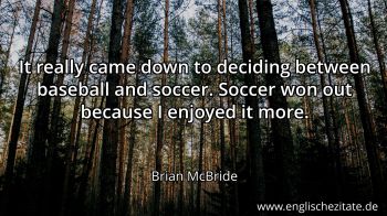 Englisches Zitat von Brian McBride als Bild