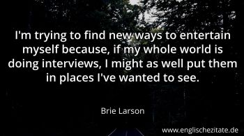Englisches Zitat von Brie Larson als Bild