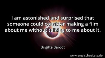 Englisches Zitat von Brigitte Bardot als Bild