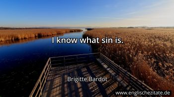 Englisches Zitat von Brigitte Bardot als Bild