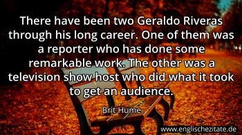 Englisches Zitat von Brit Hume als Bild