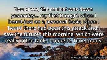 Englisches Zitat von Brit Hume als Bild