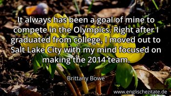 Englisches Zitat von Brittany Bowe als Bild