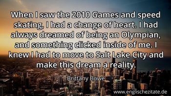 Englisches Zitat von Brittany Bowe als Bild