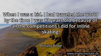 Englisches Zitat von Brittany Bowe als Bild