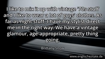 Englisches Zitat von Brittany Snow als Bild