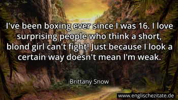 Englisches Zitat von Brittany Snow als Bild