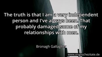 Englisches Zitat von Bronagh Gallagher als Bild