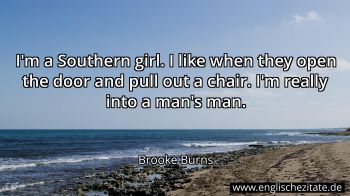 Englisches Zitat von Brooke Burns als Bild
