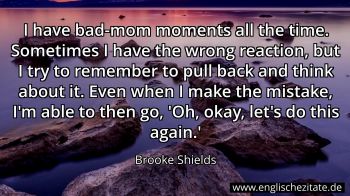 Englisches Zitat von Brooke Shields als Bild