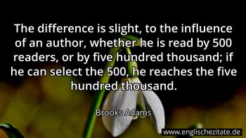 Englisches Zitat von Brooks Adams als Bild