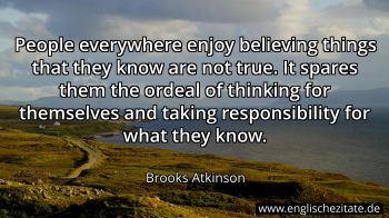 Englisches Zitat von Brooks Atkinson als Bild