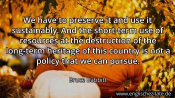 Englisches Zitat von Bruce Babbitt als Bild