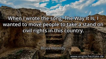 Englisches Zitat von Bruce Hornsby als Bild