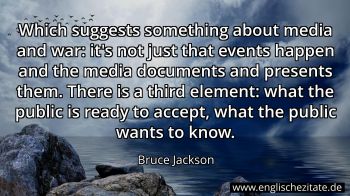 Englisches Zitat von Bruce Jackson als Bild